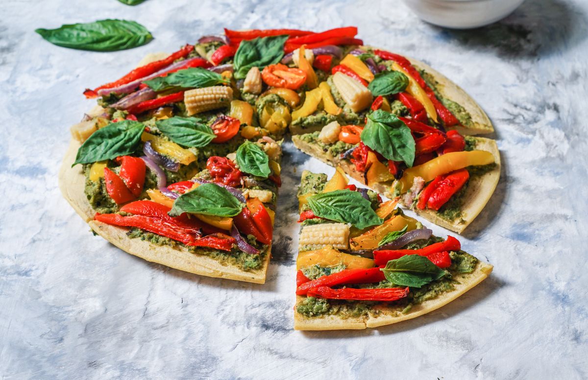 Cizrnová pizza bez kalorií! obrázek Cizrnová pizza bez kalorií!