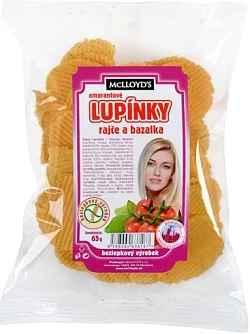 Amarantové lupienky, paradajka a bazalka 65g