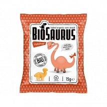 Biosaurus křupky s kečupem BIO 15g Biosaurus křupky s kečupem BIO 15g