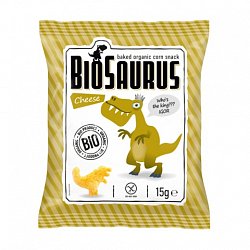 Biosaurus křupky se sýrem BIO 15g