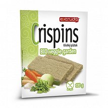Crispins veggie garden křehký plátek, bio 100g Crispins veggie garden křehký plátek, bio 100g