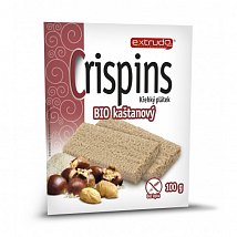 Crispins kaštanový křehký plátek, bio 100g Crispins kaštanový křehký plátek, bio 100g