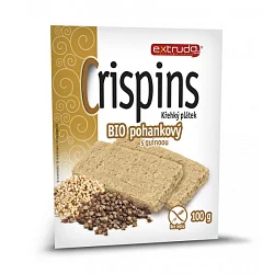 Crispins pohankový křehký plátek s quinoou, BIO 100g