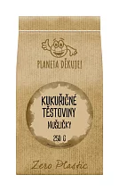 Kukuřičné těstoviny mušličky - Zero plastic Kukuřičné těstoviny mušličky - Zero plastic