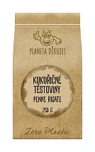Kukuřičné těstoviny penne rigate - Zero plastic Kukuřičné těstoviny penne rigate - Zero plastic