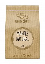 Mandle jádra natural - Zero plastic Mandle jádra natural - Zero plastic