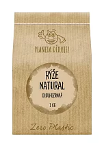 Rýže natural, dlouhozrnná - Zero plastic Rýže natural, dlouhozrnná - Zero plastic