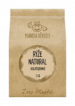 Rýže natural, kulatozrnná - Zero plastic Rýže natural, kulatozrnná - Zero plastic