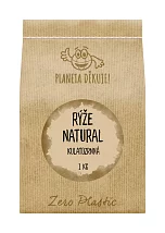 Rýže natural, kulatozrnná - Zero plastic Rýže natural, kulatozrnná - Zero plastic