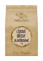 Lískové ořechy blanšírované - Zero plastic Lískové ořechy blanšírované - Zero plastic