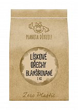 Lískové ořechy blanšírované - Zero plastic Lískové ořechy blanšírované - Zero plastic