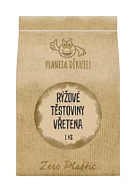 Rýžové těstoviny vřetena - Zero Plastic Rýžové těstoviny vřetena - Zero Plastic