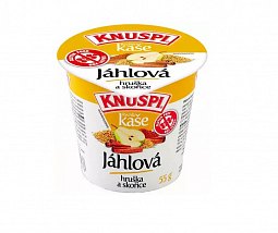 Knuspi Rychlá kaše jáhlová, hruška a skořice 55 g Knuspi Rychlá kaše jáhlová, hruška a skořice 55 g