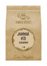 Rýže jasmínová, dlouhozrnná - Zero plastic Rýže jasmínová, dlouhozrnná - Zero plastic