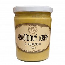 Arašídový krém s kokosem 400g Arašídový krém s kokosem 400g