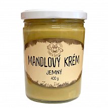 Mandlový krém jemný 400 g Mandlový krém jemný 400 g
