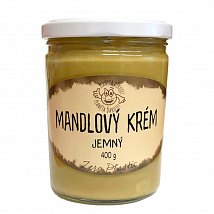 Mandlový krém jemný 400 g Mandlový krém jemný 400 g