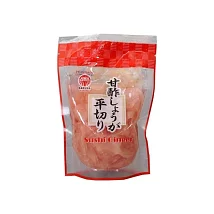 Krájený růžový zázvor na shusi Daruma 200g Krájený růžový zázvor na shusi Daruma 200g