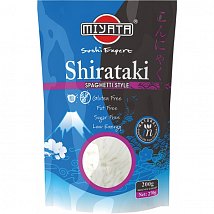 Konjakové nudle Shirataki ve tvaru špaget v nálevu 270g Konjakové nudle Shirataki ve tvaru špaget v nálevu 270g