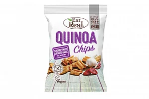Quinoa chips sušená rajčata a pečený česnek 30g Quinoa chips sušená rajčata a pečený česnek 30g