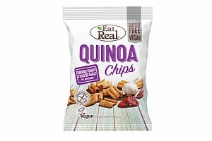 Quinoa chips sušená rajčata a pečený česnek 30g Quinoa chips sušená rajčata a pečený česnek 30g