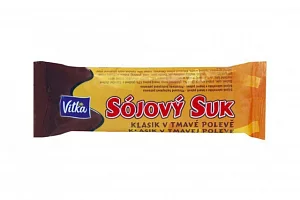 Sójový suk klasik v tmavé polevě 50g