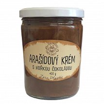 Arašídový krém s hořkou čokoládou 400g Arašídový krém s hořkou čokoládou 400g
