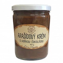 Arašídový krém s hořkou čokoládou 400g Arašídový krém s hořkou čokoládou 400g