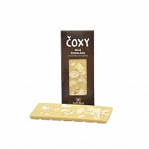 Čoxy bílá čokoláda s mandlovými lupínky a xylitolem 50g Čoxy bílá čokoláda s mandlovými lupínky a xylitolem 50g