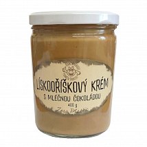Lískooříškový krém s mléčnou čokoládou 400g Lískooříškový krém s mléčnou čokoládou 400g