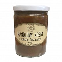 Mandlový krém s hořkou čokoládou 400g Mandlový krém s hořkou čokoládou 400g
