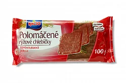 Polomáčené rýžové chlebíčky v čokoládové polevě 100g