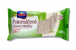 Polomáčené rýžové chlebíčky v jogurtové polevě 100g