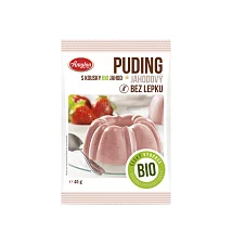 Jahodový puding bez lepku BIO 40 g