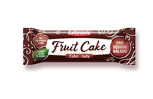 Tyčinka Fruit cake - Čoko lady 35g Tyčinka Fruit cake - Čoko lady 35g