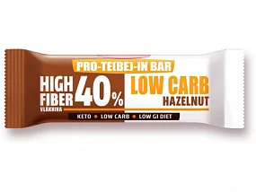 Tyčinka PRO-TE(BE)-IN Low carb lískové ořechy 35g Tyčinka PRO-TE(BE)-IN Low carb lískové ořechy 35g