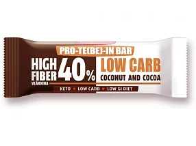 Tyčinka PRO-TE(BE)-IN Low carb kakao 35g Tyčinka PRO-TE(BE)-IN Low carb kakao 35g