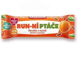 Tyčinka Run-ní ptáče meruňka s mandlí a chia 35g