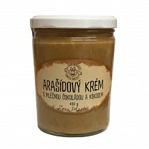 Arašídový krém s mléčnou čokoládou a kokosem 400g Arašídový krém s mléčnou čokoládou a kokosem 400g
