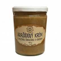 Arašídový krém s mléčnou čokoládou a kokosem 400g Arašídový krém s mléčnou čokoládou a kokosem 400g