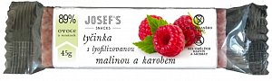 Ovocná tyčinka s lyofilizovanou malinou a karobem 45g Ovocná tyčinka s lyofilizovanou malinou a karobem 45g