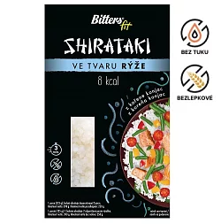Bitters Shirataki ve tvaru rýže 390g