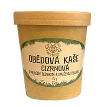 Obědová kaše cizrnová s medvědím česnekem 77g Obědová kaše cizrnová s medvědím česnekem 77g