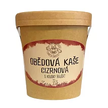 Obědová kaše cizrnová s kousky rajčat 77g Obědová kaše cizrnová s kousky rajčat 77g