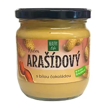 Arašídový krém s bílou čokoládou 400g