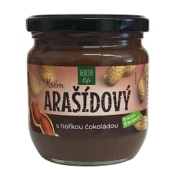 Arašídový krém s hořkou čokoládou 400g