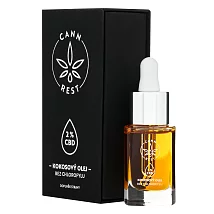 Cann Rest CBD 2% v kokosovém oleji bez chlorofylu 15ml Cann Rest CBD 2% v kokosovém oleji bez chlorofylu 15ml