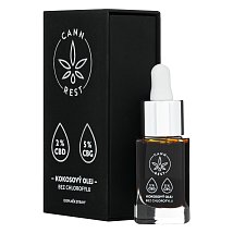Cann Rest CBD 2% + CBG 5% v kokosovém oleji bez chlorofylu 15ml Cann Rest CBD 2% + CBG 5% v kokosovém oleji bez chlorofylu 15ml