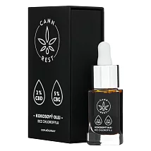 Cann Rest CBD 2% + CBG 5% v kokosovém oleji bez chlorofylu 15ml Cann Rest CBD 2% + CBG 5% v kokosovém oleji bez chlorofylu 15ml