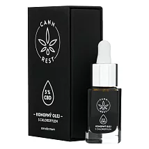 Cann Rest CBD 5% v konopném oleji s chlorofylem 15ml Cann Rest CBD 5% v konopném oleji s chlorofylem 15ml
